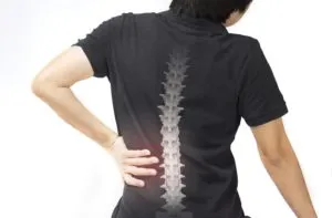 man with back pain