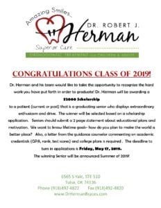 2019 Scholarship Flyer