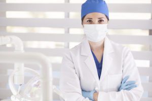 Dentist Ready for surgery